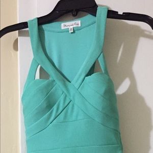 Spearmint Honey and Rosie Dress